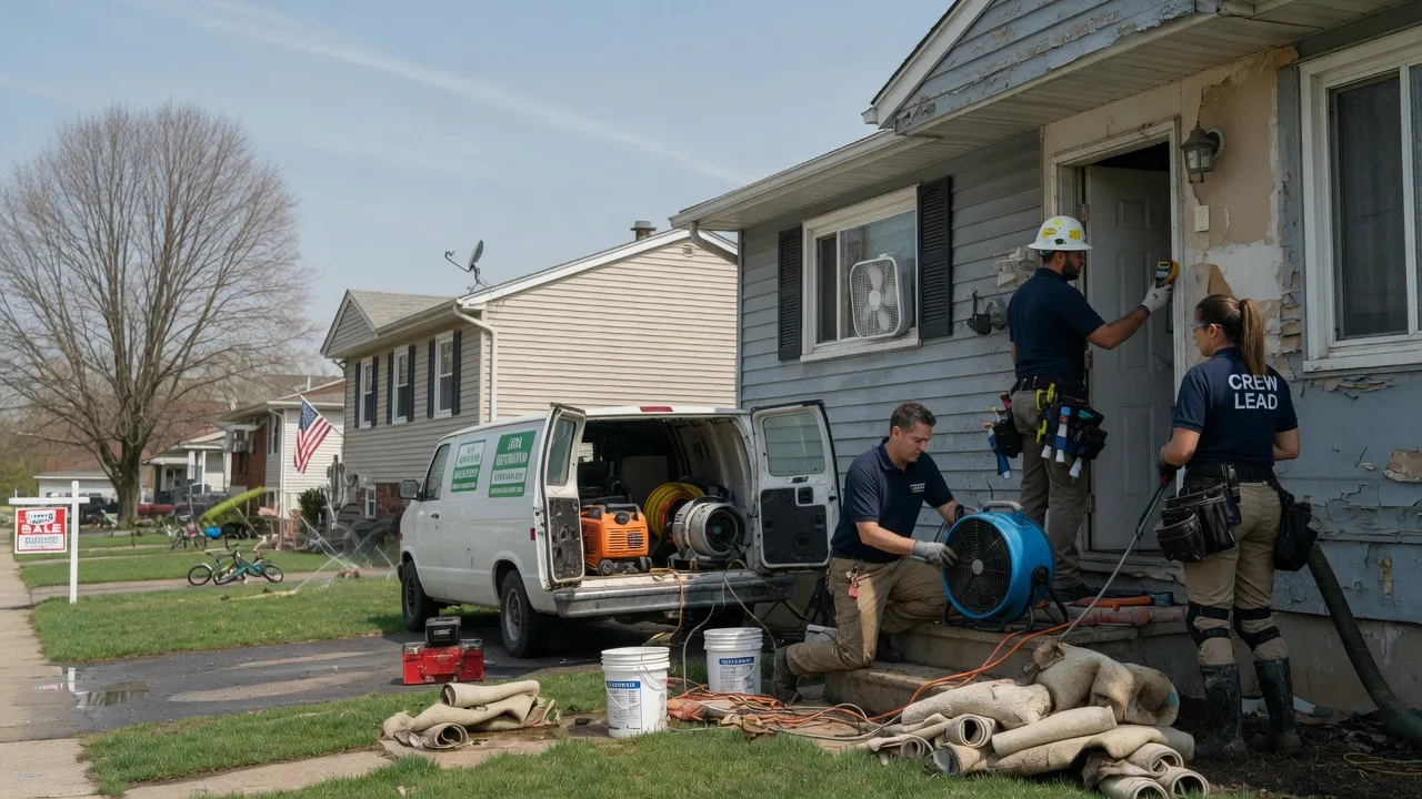 Flood Cleanup in Holdingford, MN near me